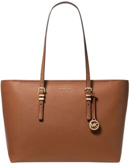 Michael Kors Quinn LG Ew Tz tote bag luggage schoudertas dames Cognac - H 27.9 x B 47 x D 13.3 cm