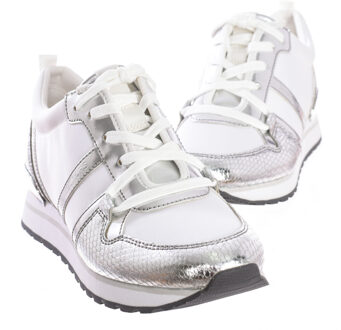 Michael Kors R2DAFS1D damessneakers “Dash Sneaker” in metallic look Zilver