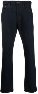 Michael Kors Rinse Blauwe Straight-Leg Jeans Michael Kors , Blue , Heren - W31
