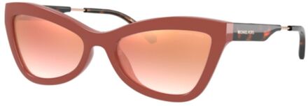 Michael Kors Rode Hars Zonnebril - maat Rood