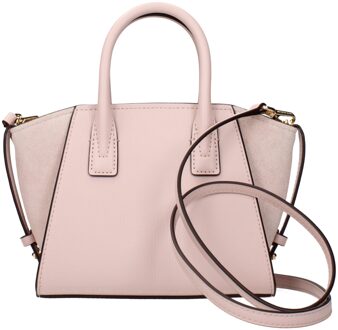 Michael Kors Roze Leren Handtas