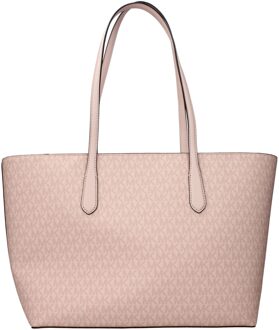 Michael Kors Roze Stoffen Schoudertas - One Size