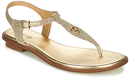 Michael Kors Sandalen Mallory Thong Goudkleurig - EU 38 (US 7.5)