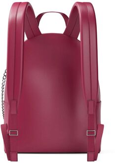 Michael Kors Slater Medium Keten Rugzak Rood - One Size