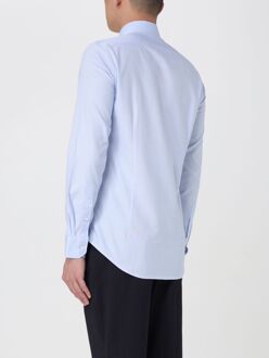 Michael Kors Slim Fit Overhemd Lichtblauw