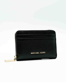Michael Kors Small zipp kaarthouder Zwart - One size