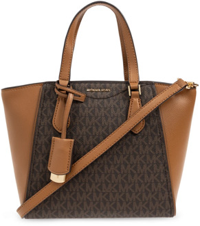 Michael Kors Taryn handtas brown/acorn Bruin