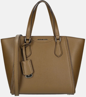 Michael Kors Taryn handtas driftwood Taupe