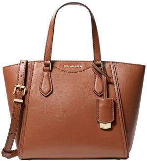 Michael Kors Taryn SM Conv Tz Tote Xbody luggage Damestas Cognac - H 20.3 x B 30 x D 20.3