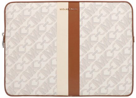 Michael Kors Travel Accessories Case For Laptop Or Tablet vanilla/lugg Multicolor - H 25.5 x B 34 x D 2