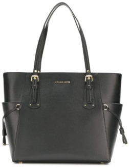 Michael Kors Voyager EW Signature Tote Handtas Zwart