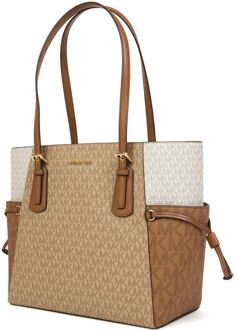 Michael Kors Voyager grote oost-west tas Camel