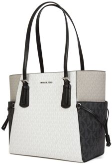 Michael Kors Voyager grote oost-west tas wit - One Size