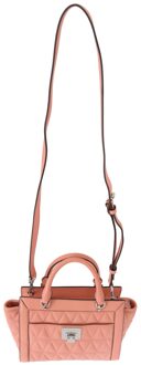 Michael Kors Vrouwen Roze VIVIANNE Leren Boodschappentas - maat Veelkleurig