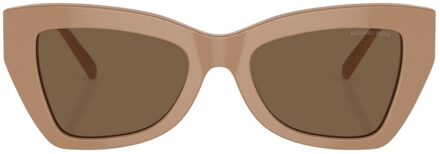 Michael Kors Vrouwen Zonnebril 52/19/140 mm Acetaat Bruin