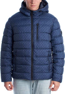 Michael Kors Wendbare Herren-Steppjacke MC68295 Blauw