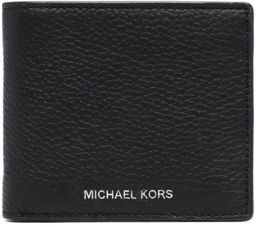 Michael Kors Zwarte Billfold Portemonnee voor Heren Michael Kors , Black , Heren - ONE Size
