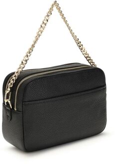 Michael Kors Zwarte Kalfsleer Bos Taurus Schoudertas - One Size