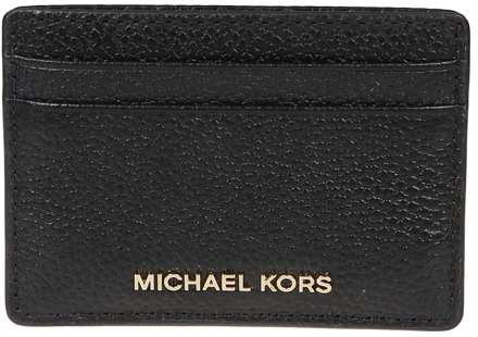 Michael Kors Zwarte Parker Creditcardhouder Michael Kors , Black , Dames - ONE Size