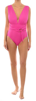 Michael Kors Zwempak met V-hals MM7M761 vrouw Roze - XS