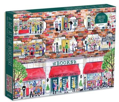 Michael Storrings A Day At The Bookstore 1000 Piece Puzzle -  Galison (ISBN: 9780735367081)