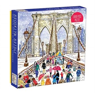 Michael Storrings Brooklyn Bridge 1000 Piece Puzzle -   (ISBN: 9780735362673)