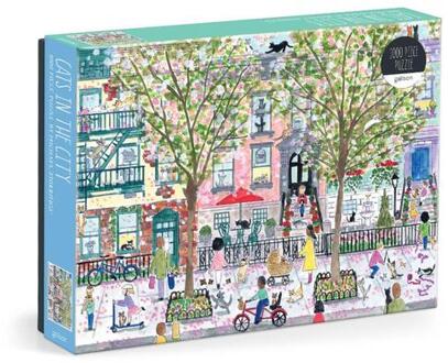 Michael Storrings Cats In The City 1000 Piece Puzzle -  Galison (ISBN: 9780735384842)