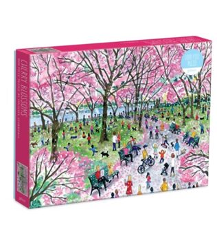 Michael Storrings Cherry Blossoms 1000 Piece Puzzle - Galison