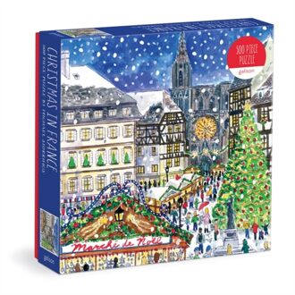 Michael Storrings Christmas In France 500 Piece Puzzle -  Galison (ISBN: 9780735371170)