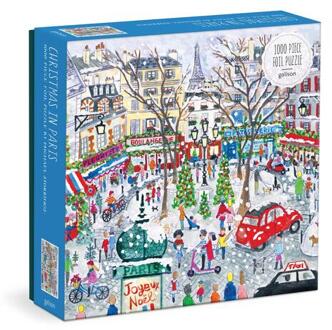 Michael Storrings Christmas In Paris 1000 Piece Foil Puzzle -  Galison, Michael Storrings (ISBN: 9780735380547)