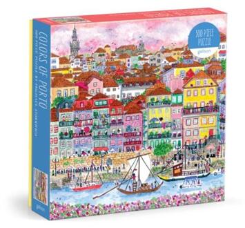 Michael Storrings Colors Of Porto 500 Piece Puzzle -  Galison (ISBN: 9780735384682)