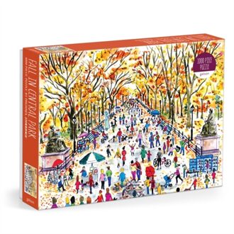 Michael Storrings Fall In Central Park 1000 Piece Puzzle -  Galison (ISBN: 9780735380202)