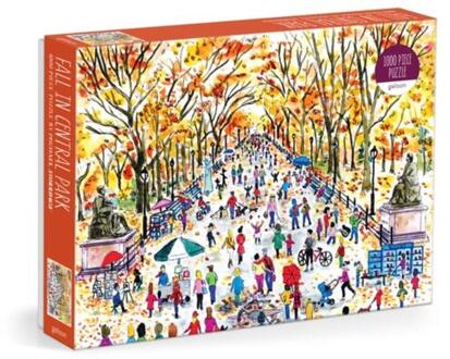 Michael Storrings Fall In Central Park 1000 Piece Puzzle -  Galison (ISBN: 9780735380202)