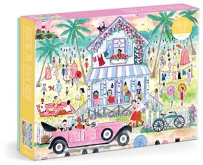 Michael Storrings Roaring 20S Beach House 1000 Piece Puzzle -  Galison (ISBN: 9780735387980)