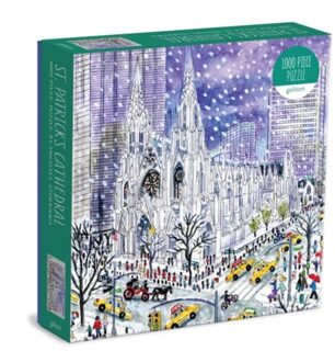 Michael Storrings St. Patricks Cathedral 1000 Piece Puzzle - Galison