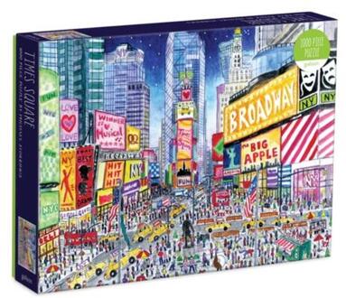 Michael Storrings Times Square 1000 Piece Puzzle -  Galison (ISBN: 9780735367074)