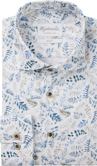 Michaelis Overhemd met lentebloemen Print / Multi - 38 (S)