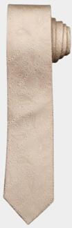 Michaelis Stropdas tie silk woven off white pmpa1g091b/ Beige - One size