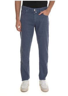 Michelangelozip 5-pocket trousers Tramarossa , Blue , Heren - W31,W36,W38,W40,W34,W32,W35,W33