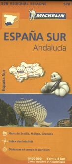 Michelin 578 España Sur: Andalucía