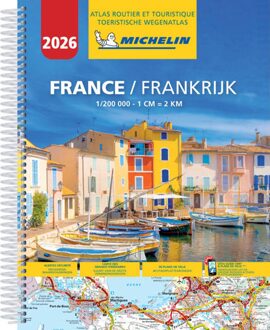 Michelin Atlas Frankrijk 2026 - Michelin Atlassen