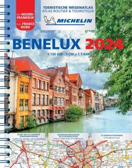 Michelin Wegenatlas Benelux 2024 - Michelin Atlassen