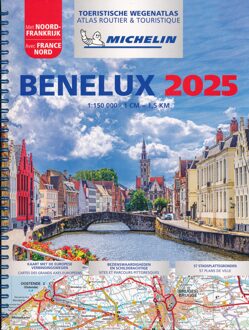 Michelin Wegenatlas Benelux 2025 - Michelin Atlassen