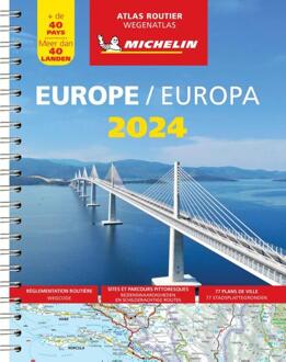 Michelin Wegenatlas Europa 2024 - Michelin Atlassen