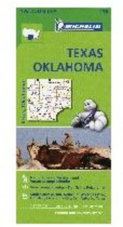 Michelin Zoomkarte Texas Oklah