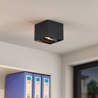 Michonne plafondspot, zwart, 14,5 cm