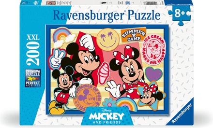 Mickey & Minnie Puzzel (200 XXL stukjes)