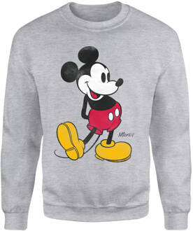 Mickey Mouse Classic Kick Sweatshirt - Grey - L - Grey