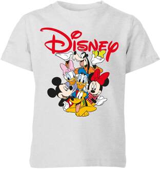 Mickey Mouse Disney Crew Kids' T-Shirt - Grey - 110/116 (5-6 jaar) Grijs - S