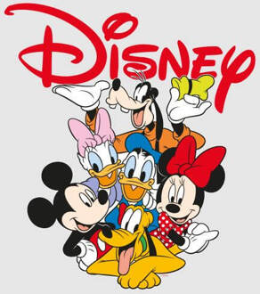 Mickey Mouse Disney Crew Women's T-Shirt - Grey - 4XL Grijs